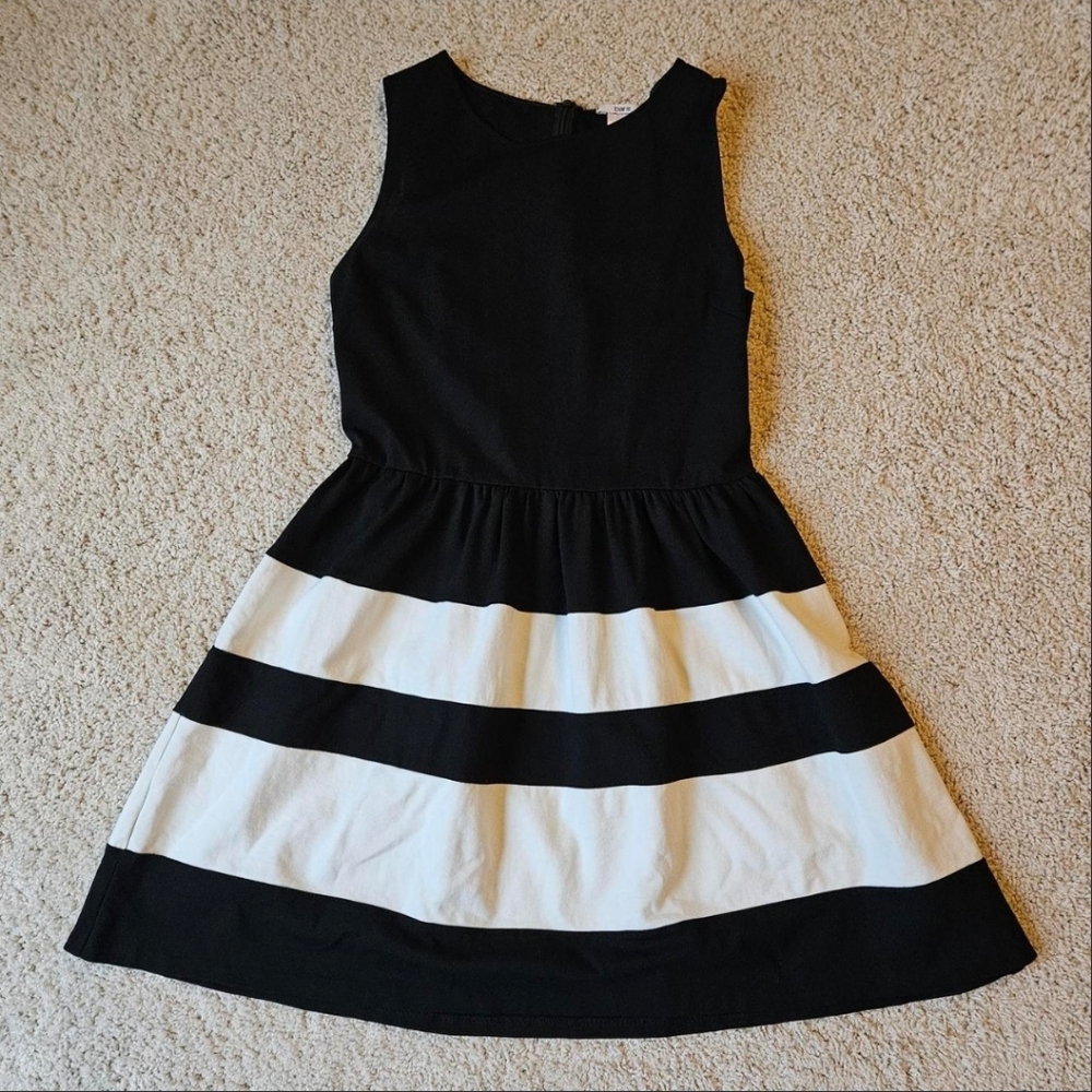 Bar III Dress in Black and White